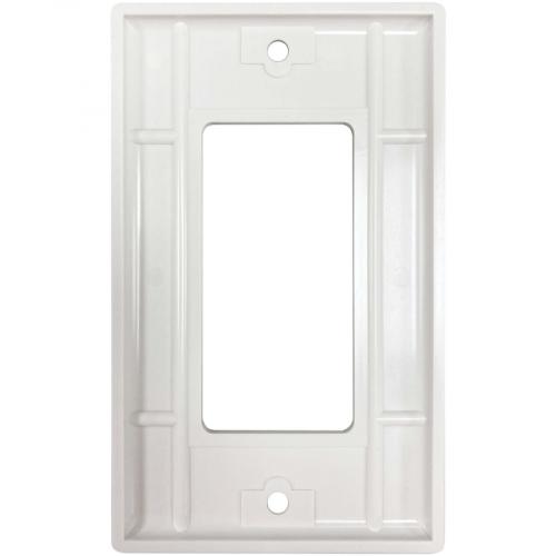 Tripp Lite By Eaton Safe IT Single Gang Antibacterial Wall Plate, Decora Style, Ivory, TAA Alternate-Image2/500