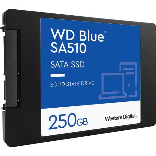 WD Blue SA510 WDS250G3B0A 250 GB Solid State Drive   2.5" Internal   SATA (SATA/600) Alternate-Image2/500