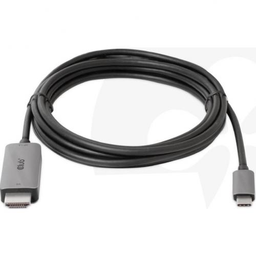 Club 3D HDMI/USB C Audio/Video/Data Transfer Cable Alternate-Image2/500