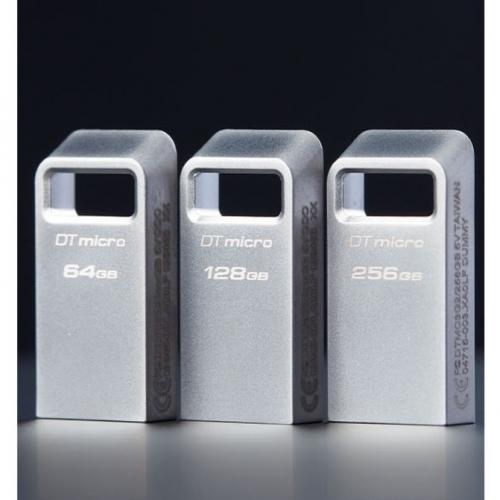 Kingston DataTraveler Micro USB Flash Drive Alternate-Image2/500