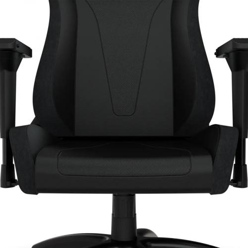 Corsair TC200 Gaming Chair   Plush Leatherette   Black/Black Alternate-Image2/500
