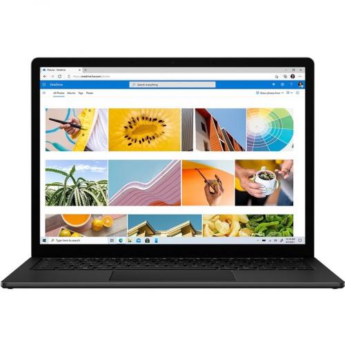Microsoft Surface Laptop 4 13.5" Touchscreen Notebook   2256 X 1504   Intel Core I5 11th Gen I5 1135G7 Quad Core (4 Core) 2.40 GHz   16 GB Total RAM   512 GB SSD   Matte Black Alternate-Image2/500