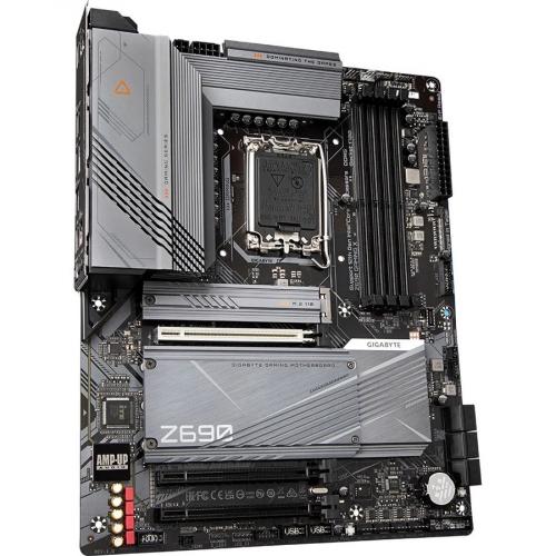 Gigabyte Ultra Durable Z690 GAMING X Gaming Desktop Motherboard   Intel Z690 Chipset   Socket LGA 1700   Intel Optane Memory Ready   ATX Alternate-Image2/500