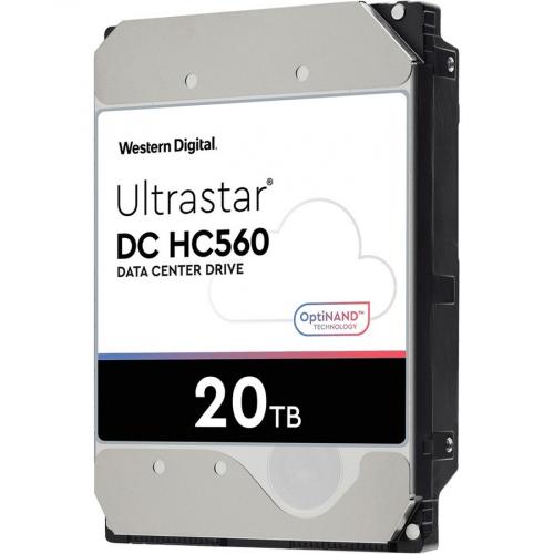 Western Digital Ultrastar DC HC560 0F38785 20 TB Hard Drive   3.5" Internal   SATA Alternate-Image2/500