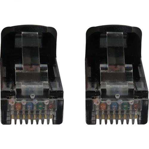 Eaton Tripp Lite Series Cat6a 10G Snagless Molded UTP Ethernet Cable (RJ45 M/M), PoE, Black, 6 Ft. (1.8 M) Alternate-Image2/500