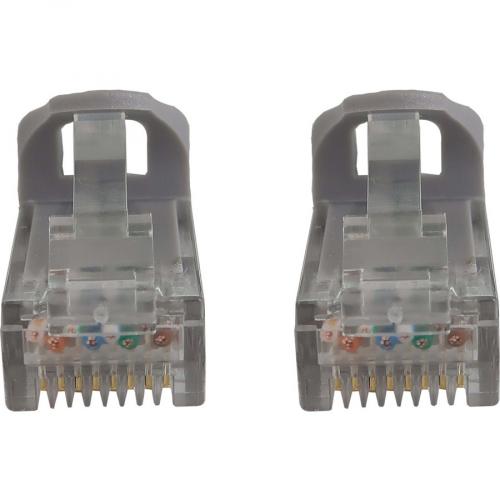 Eaton Tripp Lite Series Cat6a 10G Snagless Molded UTP Ethernet Cable (RJ45 M/M), PoE, Gray, 6 Ft. (1.8 M) Alternate-Image2/500