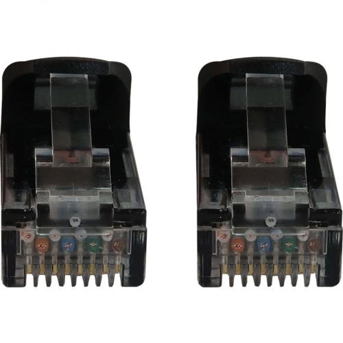 Eaton Tripp Lite Series Cat6a 10G Snagless Molded UTP Ethernet Cable (RJ45 M/M), PoE, Black, 15 Ft. (4.6 M) Alternate-Image2/500