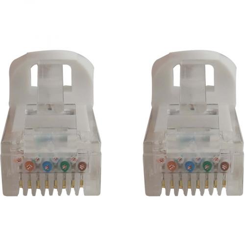Eaton Tripp Lite Series Cat6a 10G Snagless Molded UTP Ethernet Cable (RJ45 M/M), PoE, White, 20 Ft. (6.1 M) Alternate-Image2/500