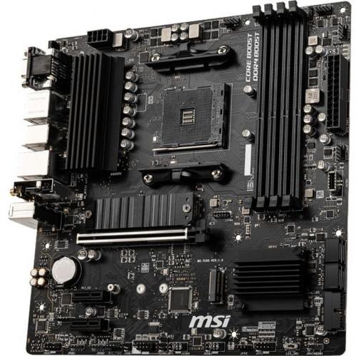 MSI B550M-VC WIFI Gaming Desktop Motherboard - AMD B550 Chipset - Socket  AM4 - Micro ATX 