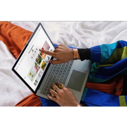 Microsoft Surface Laptop 5 15" Touchscreen Notebook   2496 X 1664   Intel Core I7 12th Gen I7 1265U   Intel Evo Platform   16 GB Total RAM   256 GB SSD   Platinum Alternate-Image2/500
