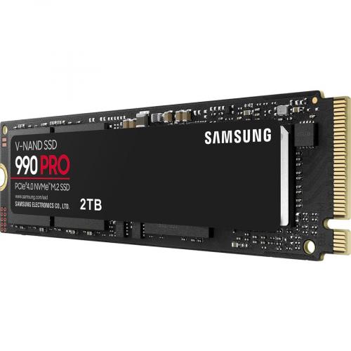 Samsung 990 PRO MZ V9P2T0B/AM 2 TB Solid State Drive   M.2 2280 Internal   PCI Express NVMe (PCI Express NVMe 4.0 X4) Alternate-Image2/500