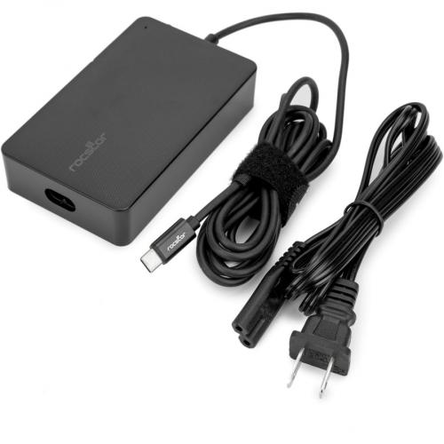 Rocstor 100W Smart USB C Laptop Power Adapter Charger Alternate-Image2/500