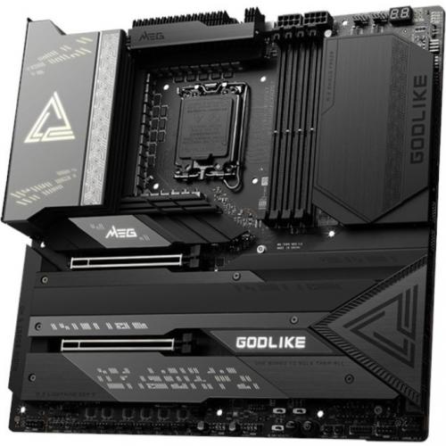 MSI MEG Z790 GODLIKE Gaming Desktop Motherboard   Intel Z790 Chipset   Socket LGA 1700   Extended ATX Alternate-Image2/500