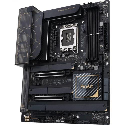 Asus ProArt Z790 CREATOR WIFI Desktop Motherboard   Intel Z790 Chipset   Socket LGA 1700   ATX Alternate-Image2/500