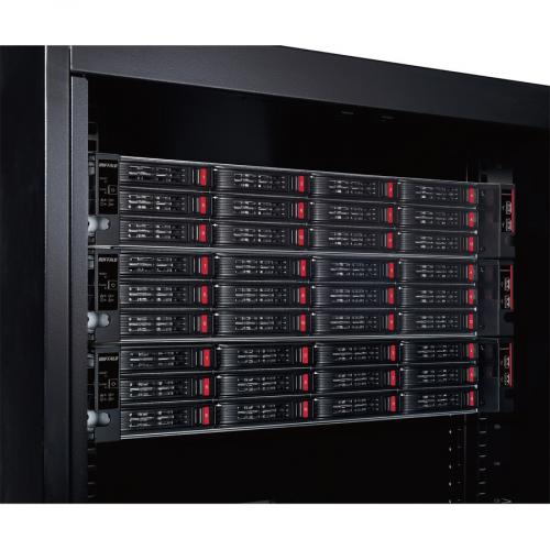 BUFFALO TeraStation 51220 12 Bay 32TB (4x8TB) Business Rackmount NAS Storage Hard Drives Included Alternate-Image2/500