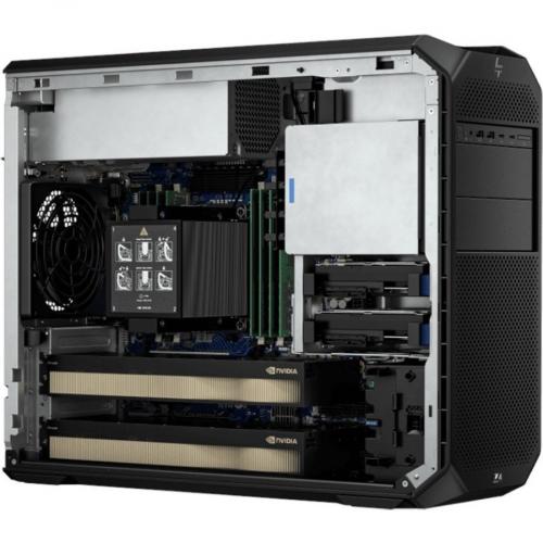 HP Z4 G5 Workstation   1 X Intel Xeon Hexa Core (6 Core) W3 2425 3 GHz   16 GB DDR5 SDRAM RAM   512 GB SSD   Tower   Black Alternate-Image2/500