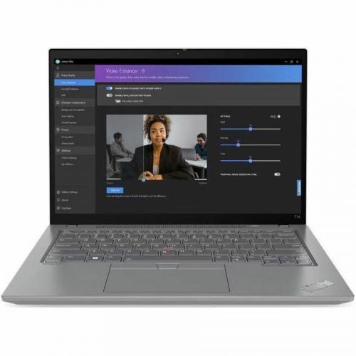 Lenovo ThinkPad T14 Gen 4 21HD0028US 14" Notebook   WUXGA   Intel Core I5 13th Gen I5 1335U   16 GB   512 GB SSD   Storm Gray Alternate-Image2/500