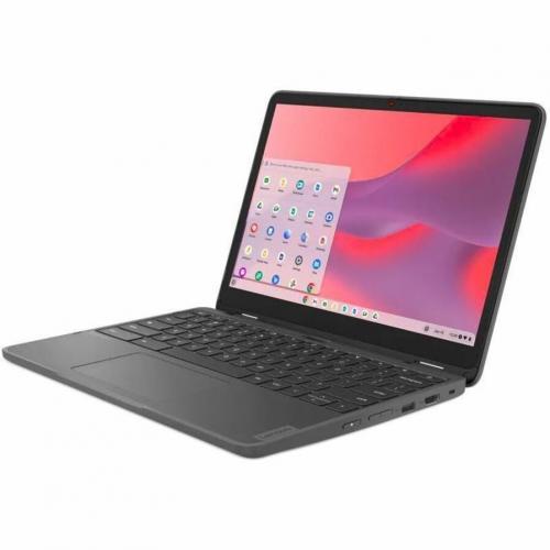 Lenovo 500e Yoga Chromebook Gen 4 82W4000AUS 12.2" Touchscreen Convertible 2 In 1 Chromebook   WUXGA   Intel N100   4 GB   32 GB Flash Memory   Graphite Gray Alternate-Image2/500