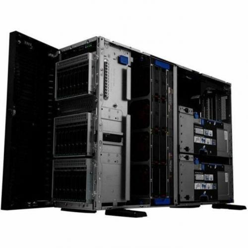 HPE ProLiant ML350 G11 4U Tower Server   1 X Intel Xeon Silver 4410Y 2 GHz   32 GB RAM   Serial Attached SCSI (SAS), Serial ATA Controller Alternate-Image2/500