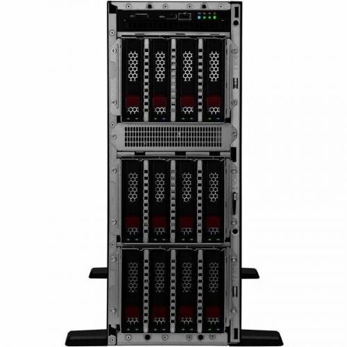 HPE ProLiant ML350 G11 4U Tower Server   1 X Intel Xeon Gold 5418Y 2 GHz   32 GB RAM   Serial Attached SCSI (SAS), Serial ATA Controller Alternate-Image2/500