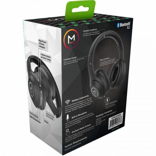 M360 Comfort Plus Wireless Over Ear Headphones Bluetooth 5.3 HP6500L Alternate-Image2/500