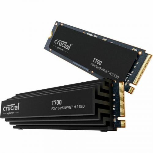 Crucial T700 1 TB Solid State Drive   M.2 2280 Internal   PCI Express NVMe (PCI Express NVMe 5.0 X4) Alternate-Image2/500