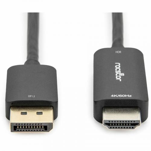 Rocstor DisplayPort/HDMI Audio/Video Cable Alternate-Image2/500