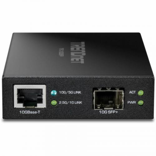 TRENDnet 10GBase T To SFP+ Fiber Media Converter Alternate-Image2/500