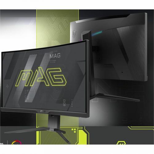 MSI MAG 275CQRF QD 27" Class WQHD Curved Screen Gaming LCD Monitor   16:9 Alternate-Image2/500