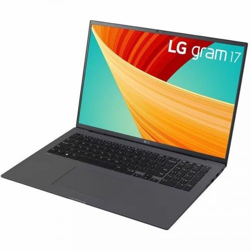 LG Gram 17Z90R N.APC6U1 17" Notebook   WQXGA   2560 X 1600   Intel Core I5 13th Gen I5 1340P Dodeca Core (12 Core) 1.90 GHz   Intel Evo Platform   16 GB Total RAM   512 GB SSD   Charcoal Gray Alternate-Image2/500