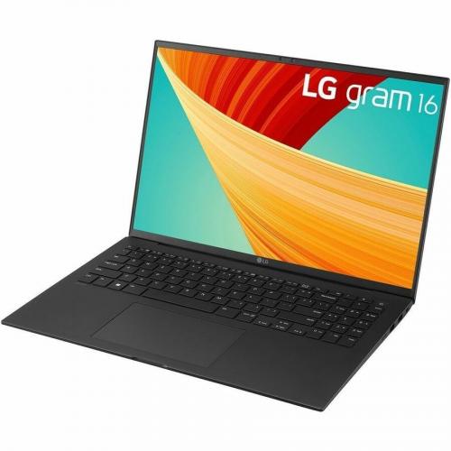 LG Gram 16Z90R Q.APB6U1 16" Notebook   WQXGA   Intel Core I5 13th Gen I5 1350P   Intel Evo Platform   16 GB   512 GB SSD   Obsidian Black Alternate-Image2/500