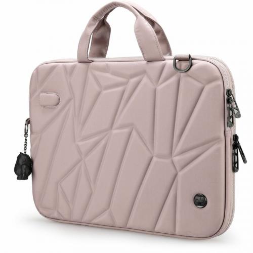 Swissdigital Design Carrying Case (Sleeve) For 14" Apple Notebook, MacBook Pro, Smartphone, Tablet, Digital Text Reader   Pink, Pale Pink Alternate-Image2/500