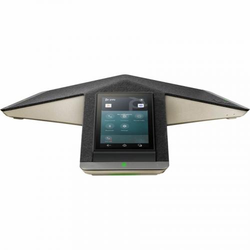 Poly Trio C60 IP Conference Station   Corded/Cordless   Wi Fi   Tabletop   Black   TAA Compliant Alternate-Image2/500