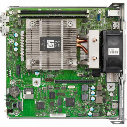 HPE ProLiant MicroServer Gen10 Plus V2 Ultra Micro Tower Server   1 X Intel Xeon E 2314 2.80 GHz   16 GB RAM   Serial ATA Controller Alternate-Image2/500