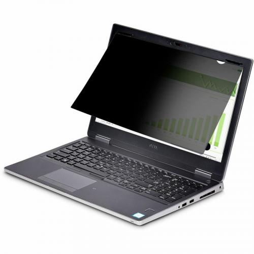 StarTech.com 16in 16:10 Touch Privacy Screen, Laptop Security Shield, Anti Glare Blue Light Filter Flip Up Alternate-Image2/500