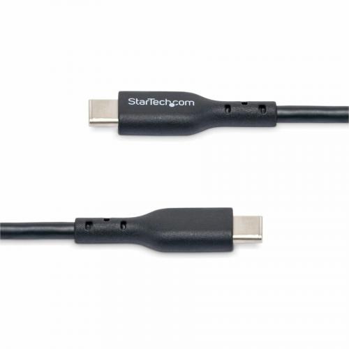 StarTech.com 1m (3ft) USB C Charging Cable, USB 2.0 Type C Laptop Charger Cord, 60W 3A Power Delivery, TPE Jacket, Data Transfer Cable M/M Alternate-Image2/500