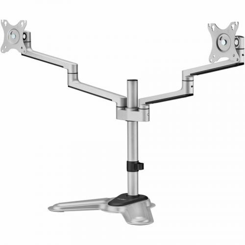 Rocstor Mounting Pole For Monitor, Display   Silver, Black Alternate-Image2/500