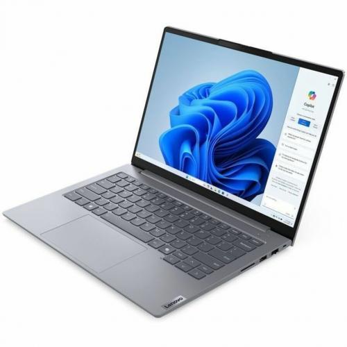 Lenovo ThinkBook 14 G7 ARP 14" WUXGA 1920 X 1200 Touchscreen Notebook AMD Ryzen 7 7735HS 16GB RAM 512GB SSD Storage Arctic Grey Alternate Image2/500