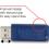 32GB USB Flash Drive   Blue Alternate-Image3/500