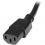 StarTech.com 3ft (1m) Heavy Duty Extension Cord, IEC C14 To IEC C13 Black Extension Cord, 15A 125V, 14AWG, Heavy Gauge Power Cable Alternate-Image3/500