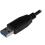 StarTech.com Portable 4 Port SuperSpeed Mini USB 3.0 Hub   5Gbps   Black Alternate-Image3/500