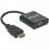 Manhattan HDMI Male To VGA Female Converter With Optional USB Micro B Power Port   Retail Bag Alternate-Image3/500