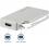 StarTech.com USB C Multiport Video Adapter 4K/1080p   USB Type C To HDMI, VGA, DVI Or Mini DisplayPort Monitor Adapter   Silver Aluminum Alternate-Image3/500