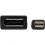 Eaton Tripp Lite Series Keyspan Mini DisplayPort To DisplayPort Adapter, 4K 60 Hz, Black (M/F), 6 In. (15.24 Cm) Alternate-Image3/500