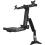 StarTech.com Sit Stand Dual Monitor Arm   Desk Mount Standing Computer Workstation 24" Displays   Adjustable Stand Up Arm W/ Keyboard Tray Alternate-Image3/500