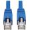 Tripp Lite Cat6a Patch Cable F/UTP Snagless W/ PoE 10G CMR LP Blue M/M 10ft Alternate-Image3/500
