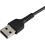 StarTech.com 12inch/30cm Durable Black USB A To Lightning Cable, Rugged Heavy Duty Charging/Sync Cable For Apple IPhone/iPad MFi Certified Alternate-Image3/500
