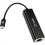 V7 Gigabit Ethernet Adapter USB C Male To USB A Female X 3, RJ45 Black Alternate-Image3/500