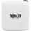 Tripp Lite By Eaton Compact USB C Wall Charger With USB C To Lightning Cable   18W PD Charging, GaN Technology, White Alternate-Image3/500