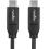 Rocstor Premium USB C Charging Cable 2m 6ft   Up To 100W PD M/M  Black Alternate-Image3/500